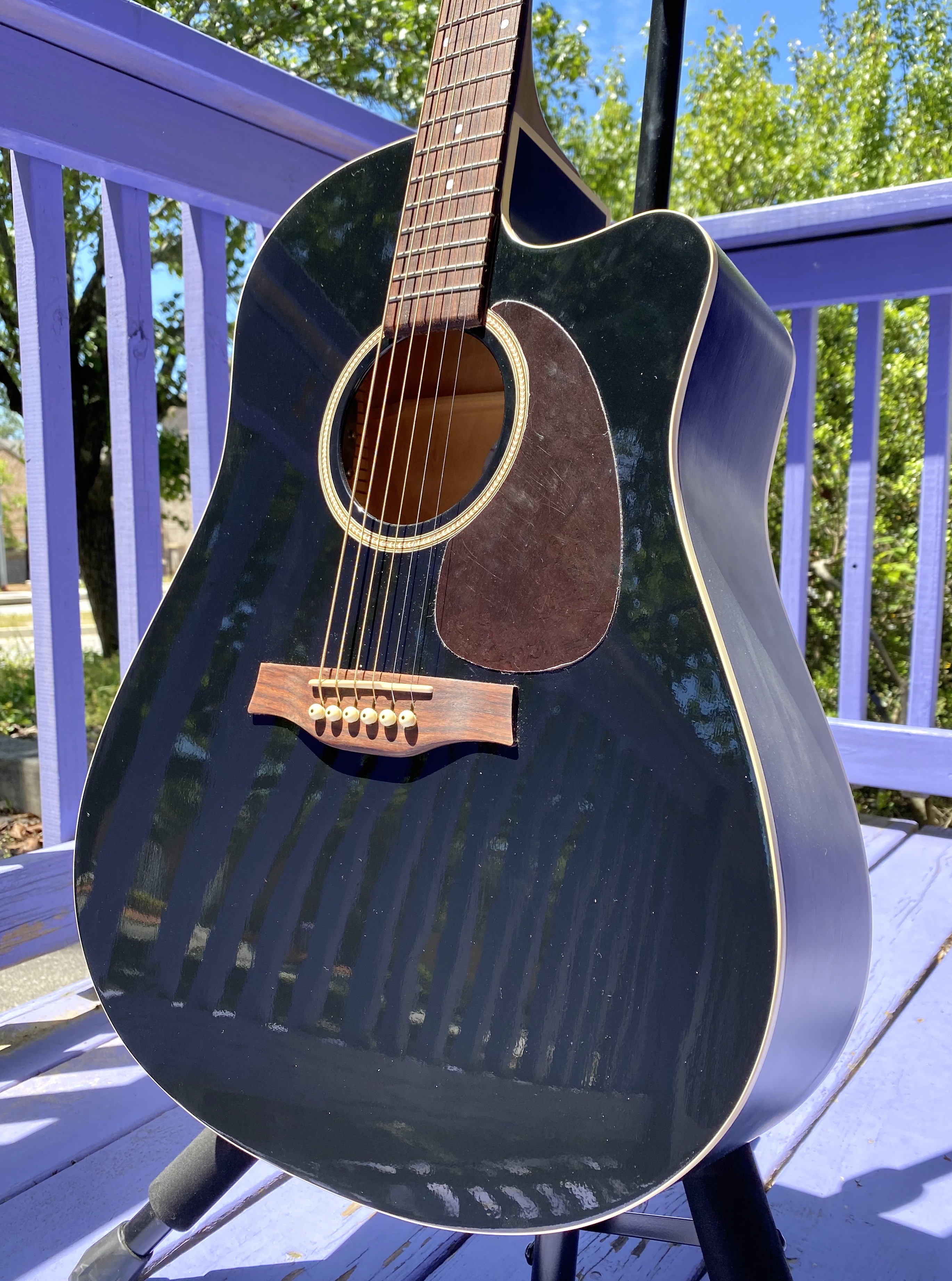 Seagull Electro Acoustic Guitar - Seagull Entourage Black Cw Gt Qi Atlanta Discount Music