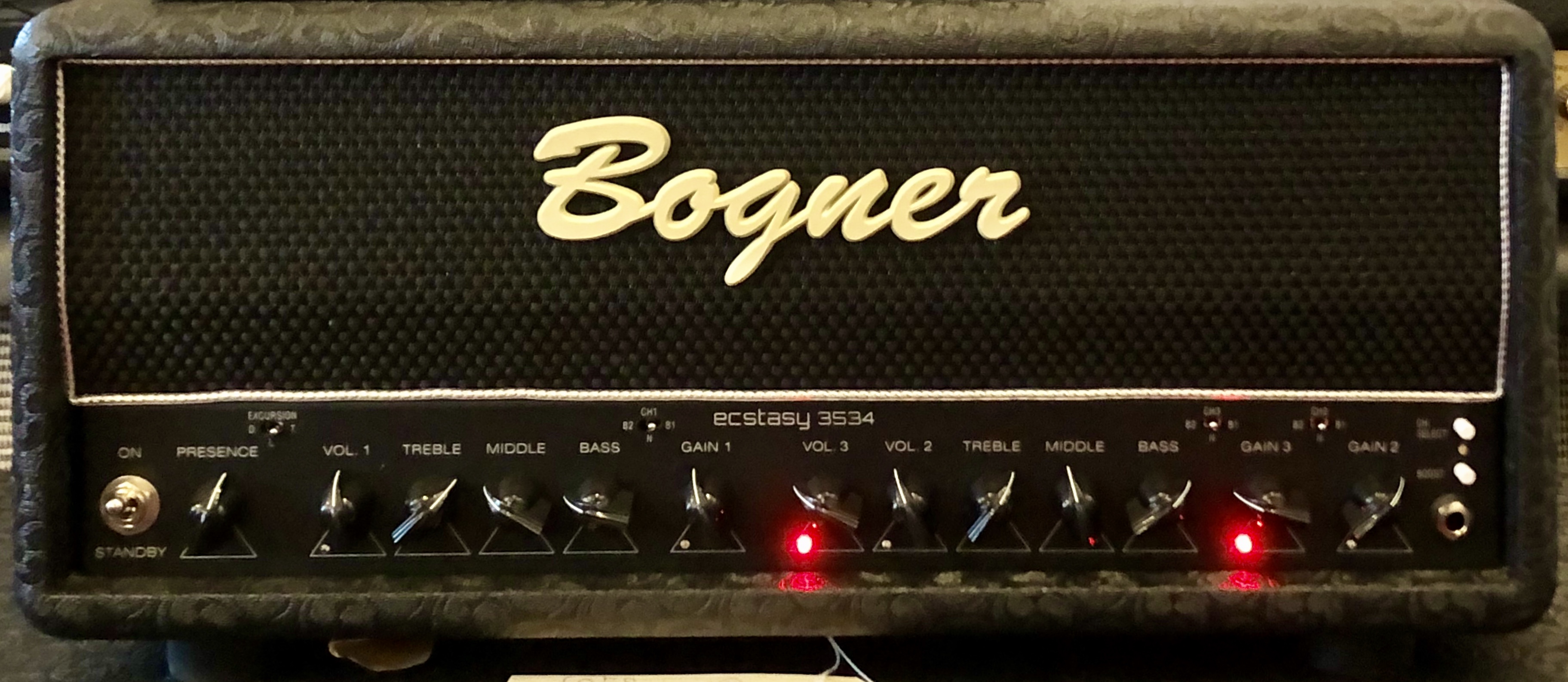 Bogner Ecstasy 3534 Head with Footswitch | Atlanta Discount Music