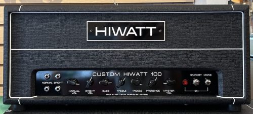 Used Hiwatt DR103 Custom 100-watt Head Front