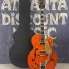 Gretsch G6120DSW front with case