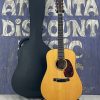 Martin D-18GE front with case