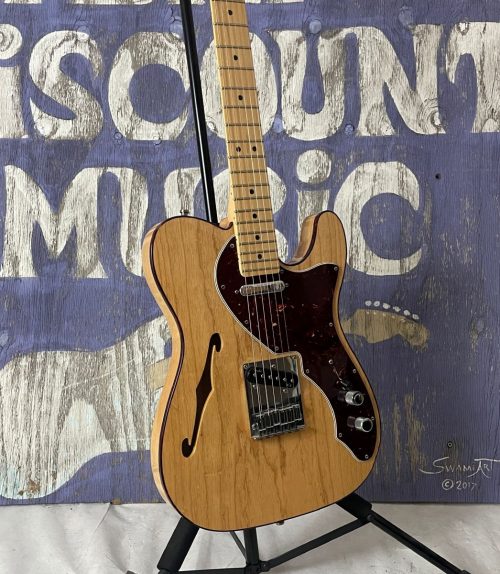 Fender Elite Thinline Tele close up