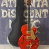 Gretsch G6120 front with case