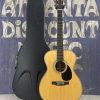Martin OM-28E front with case