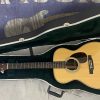Martin OM-28E in case
