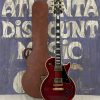 Gibson Les Paul Custom Wine Red front with case